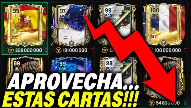 Inversiones seguras en FC Mobile: Qué cartas subirán de precio tras la actualización